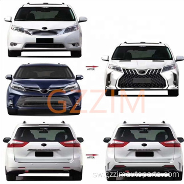 Sienna 2011-2020 m mtindo wa mwili wa kit